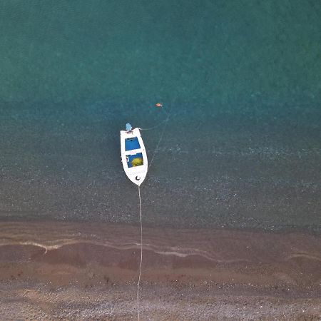 Seashore Beachfront Villa Lachaniá Buitenkant foto