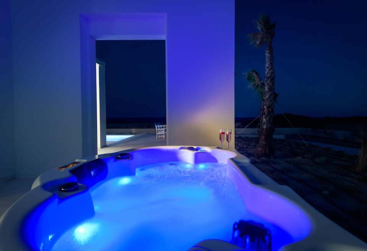 Seashore Beachfront Villa Lachaniá Buitenkant foto