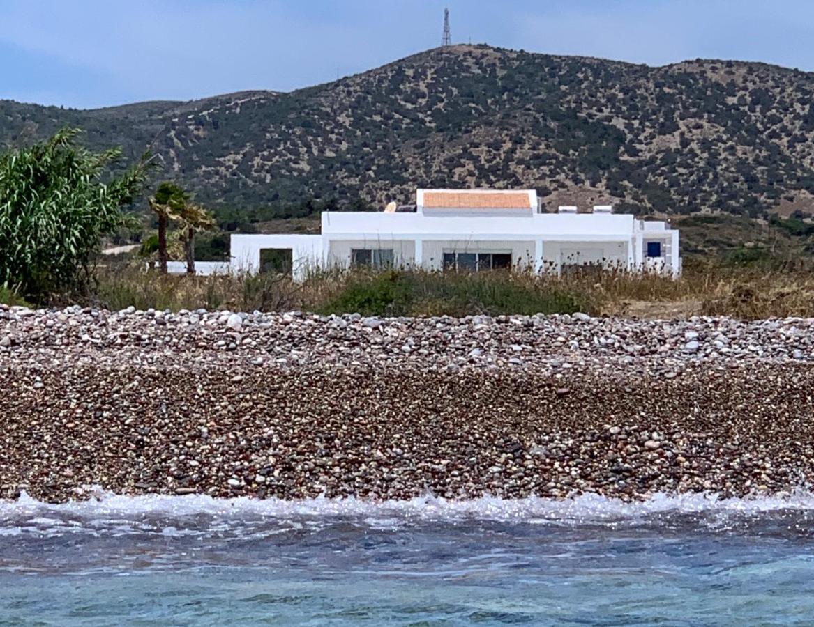 Seashore Beachfront Villa Lachaniá Buitenkant foto