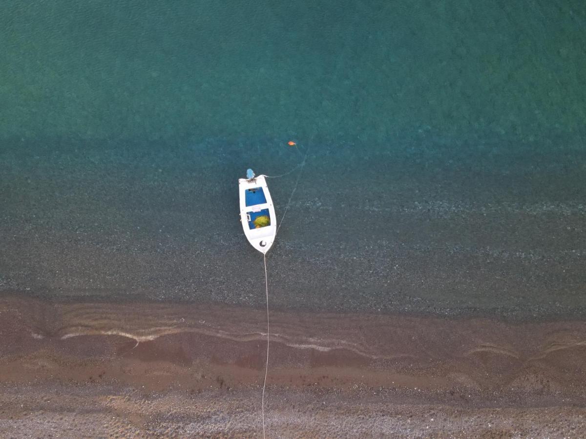 Seashore Beachfront Villa Lachaniá Buitenkant foto